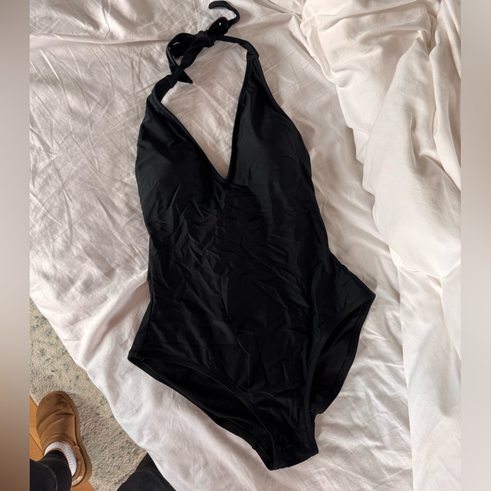J Crew One Piece Tie Swimsuit
